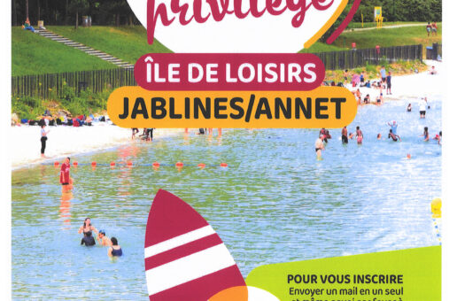 Pass Privilège – Ile de Loisirs Jablines/Annet